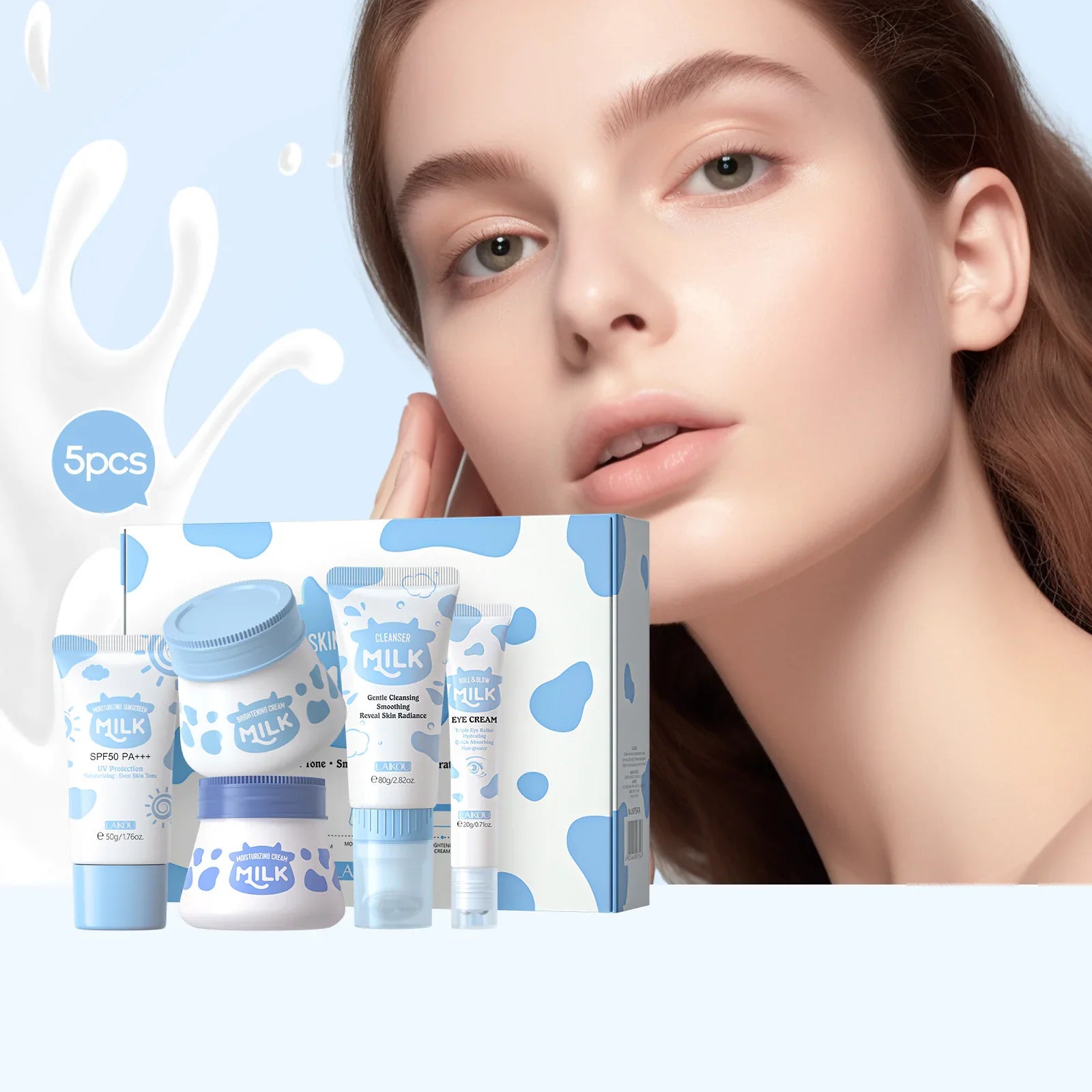 Milk Skin Care Set