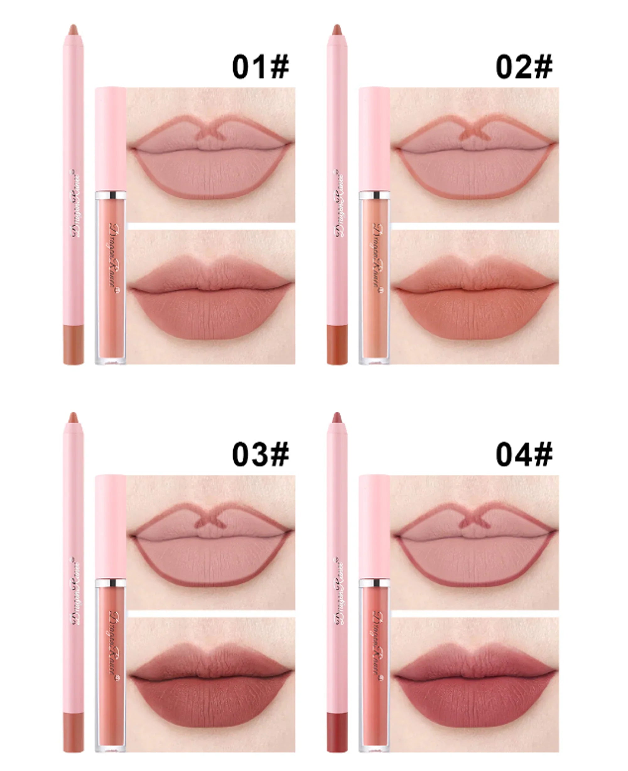 4pcs Lip Gloss