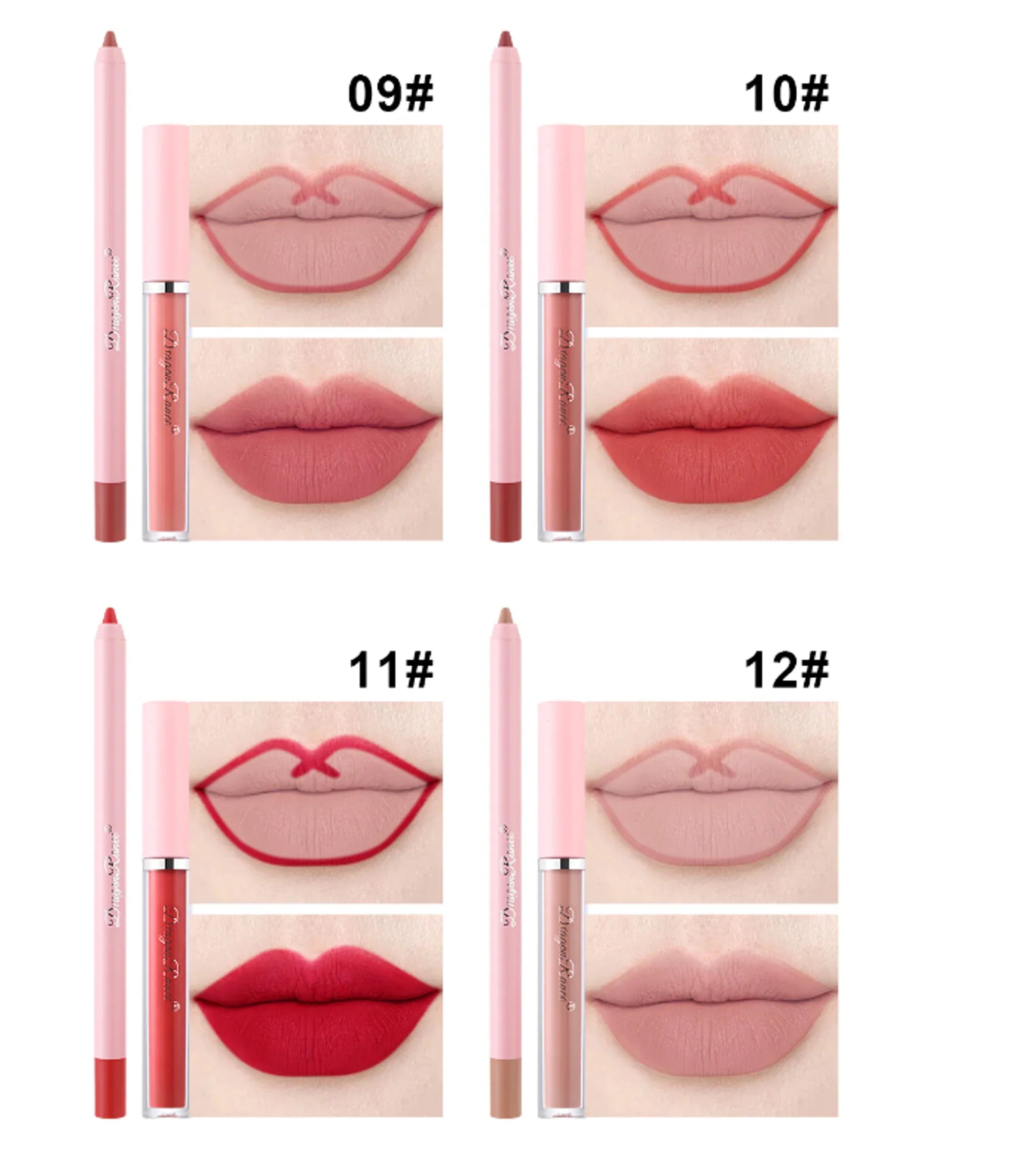 4pcs Lip Gloss